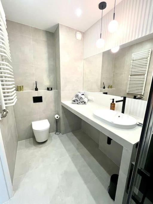 New 69 Apartment Szybowcowa Centre Katowice Free Parking Kültér fotó